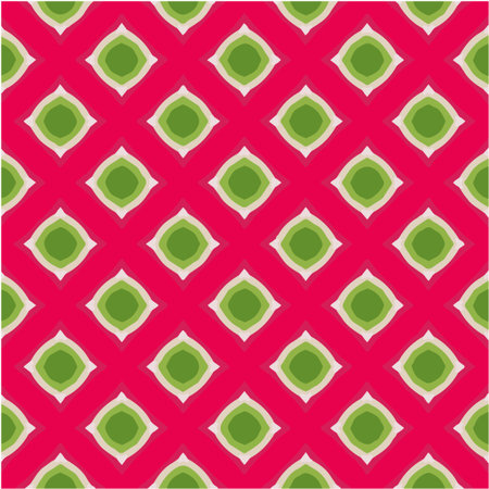 Geometric vector pattern with triangular elements. Seamless abstract ornament for wallpapers and backgrounds.のイラスト素材