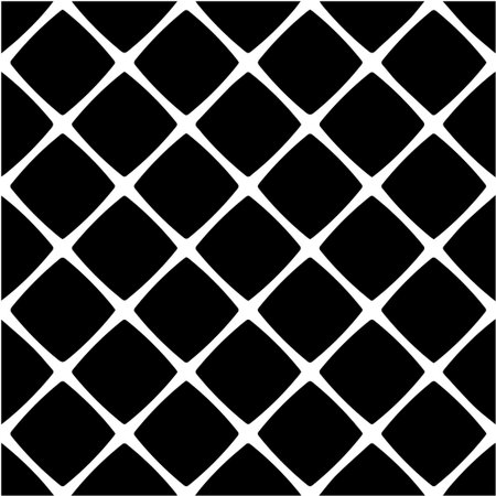 Geometric vector pattern with Black and white colors. Seamless abstract ornament for wallpapers and backgrounds.のイラスト素材