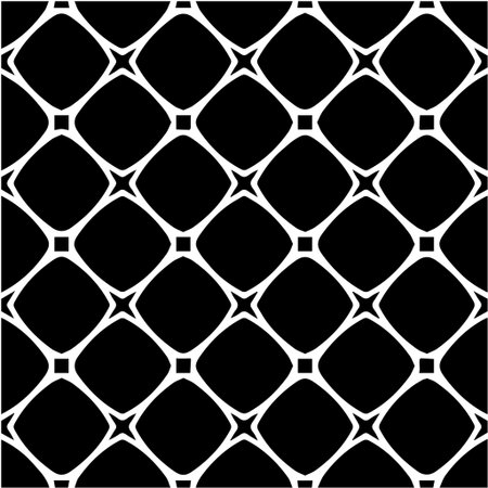 Geometric vector pattern with triangular elements. abstract picture for wallpapers and backgrounds. Black and white ornament.のイラスト素材