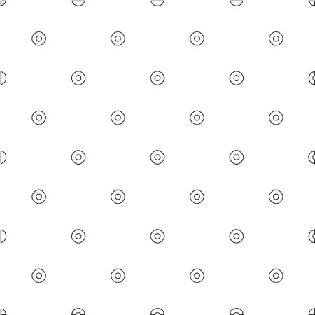 Geometric vector pattern with triangular elements. abstract picture for wallpapers and backgrounds. Black and white ornament.のイラスト素材