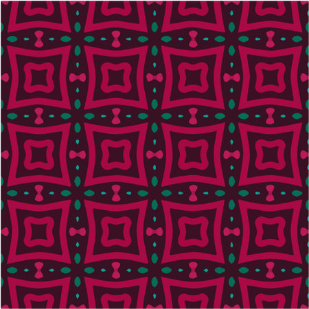 Seamless pattern with multicolored shapes.