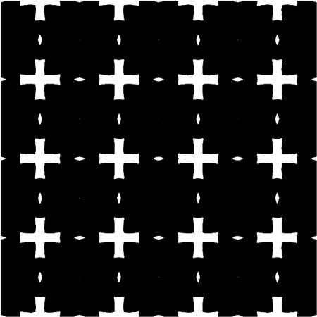 Vector monochrome seamless pattern, Abstract endless texture for fabric print, card, table cloth,...