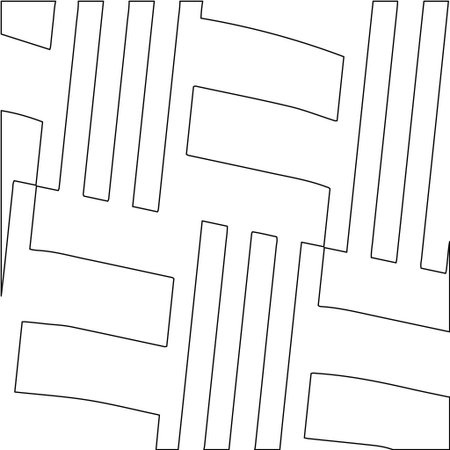 striped background. Geometric vector pattern with triangular elements. abstract ornament for wallpapers and backgrounds. Black and white colors.のイラスト素材