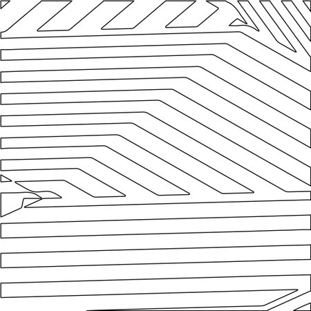 striped background. Geometric vector pattern with triangular elements. abstract ornament for wallpapers and backgrounds. Black and white colors.のイラスト素材