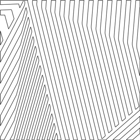 striped background. Geometric vector pattern with triangular elements. abstract ornament for wallpapers and backgrounds. Black and white colors.のイラスト素材