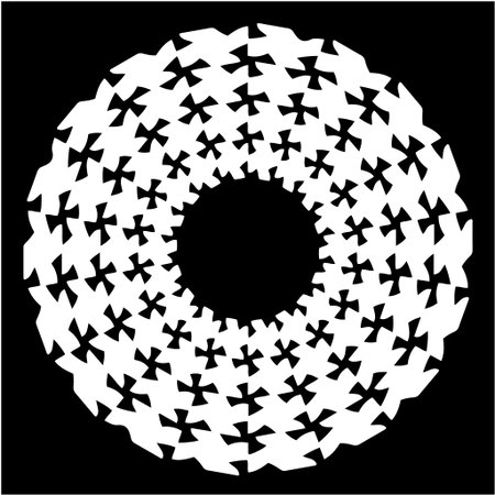 striped background. Geometric vector pattern with triangular elements. abstract ornament for wallpapers and backgrounds. Black and white colors.のイラスト素材