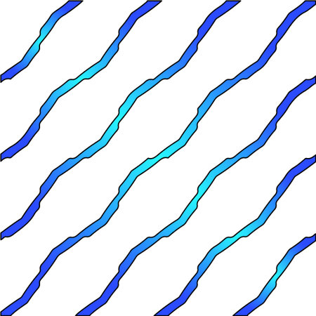 Geometric vector pattern with azure and blue gradient. simple ornament for wallpapers and backgrounds.のイラスト素材