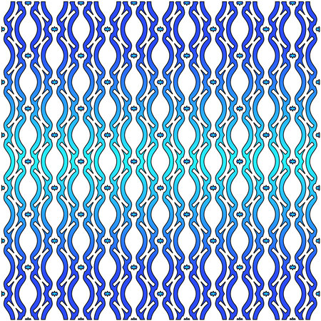 Geometric vector pattern with azure and blue gradient. simple ornament for wallpapers and...