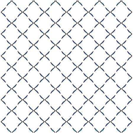 Geometric vector pattern with azure and blue gradient. simple ornament for wallpapers and...