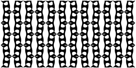 vector pattern with triangular elements. abstract ornament for wallpapers and backgrounds. Black and...