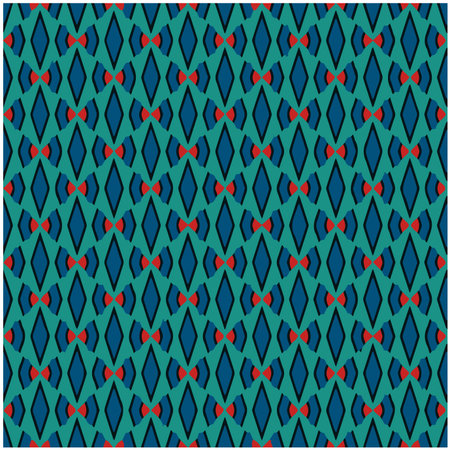 Seamless background with repeating patterns.のイラスト素材