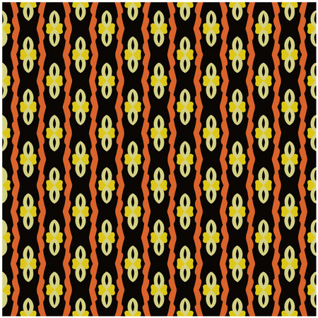Seamless background with repeating patterns.