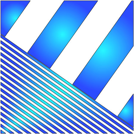 striped background with azure and blue gradient.stripes located at different angles.のイラスト素材