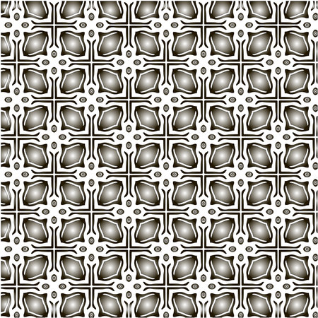 Pattern with a black-and-white gradient. Abstract metallic backgroundのイラスト素材