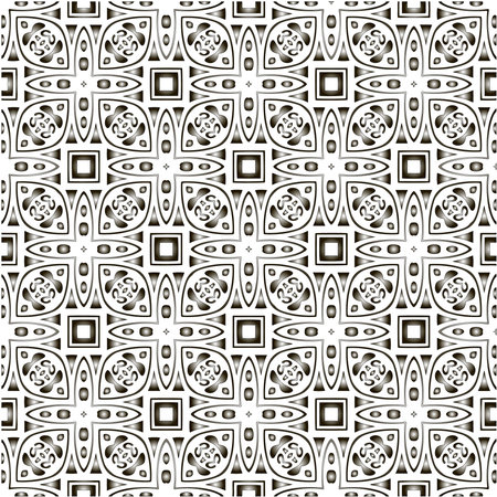 Pattern with a black-and-white gradient. Abstract metallic backgroundのイラスト素材