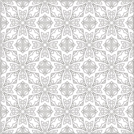 Vector geometric pattern. Repeating elements stylish background abstract ornament for wallpapers andのイラスト素材