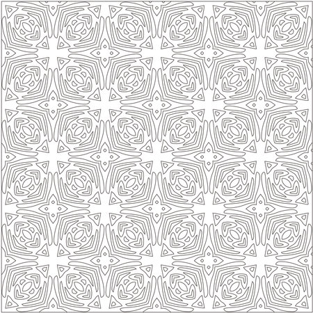 Vector geometric pattern. Repeating elements stylish background abstract ornament for wallpapers andのイラスト素材
