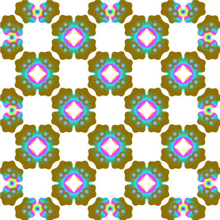 abstract background with colorful patterns. ornament for wallpapers and backgrounds.のイラスト素材