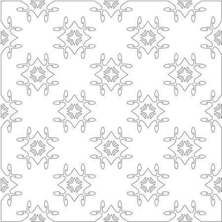 Vector geometric pattern. Repeating elements stylish background abstract ornament for wallpapers andのイラスト素材