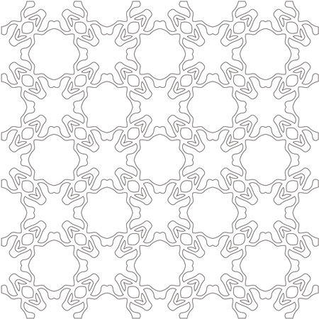 Vector geometric pattern. Repeating elements stylish background abstract ornament for wallpapers andのイラスト素材