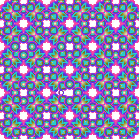 abstract background with colorful patterns. ornament for wallpapers and backgrounds.festive pattern.のイラスト素材