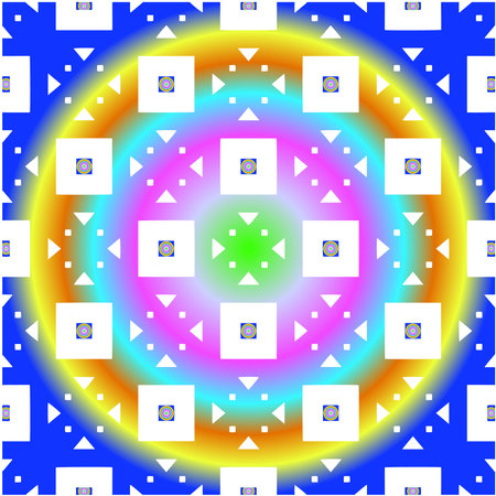 abstract background with colorful patterns. ornament for wallpapers and backgrounds.festive pattern.のイラスト素材