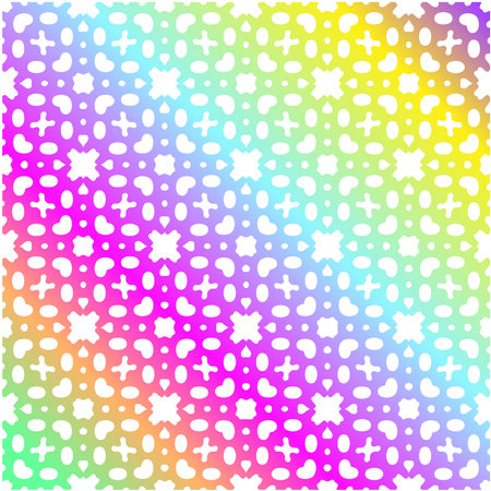 abstract background with colorful patterns. ornament for wallpapers and backgrounds.festive pattern.のイラスト素材