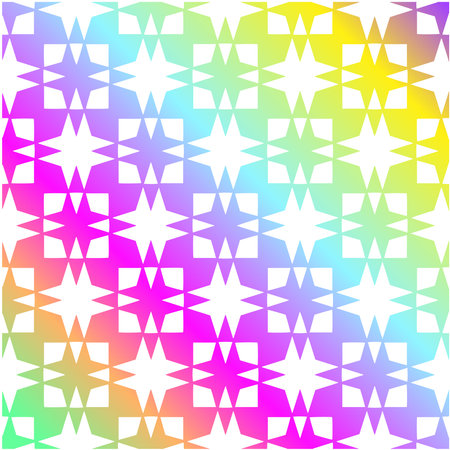 abstract background with colorful patterns. ornament for wallpapers and backgrounds.festive pattern.のイラスト素材