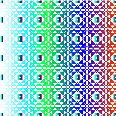 abstract background with colorful patterns. ornament for wallpapers and backgrounds.festive pattern.のイラスト素材