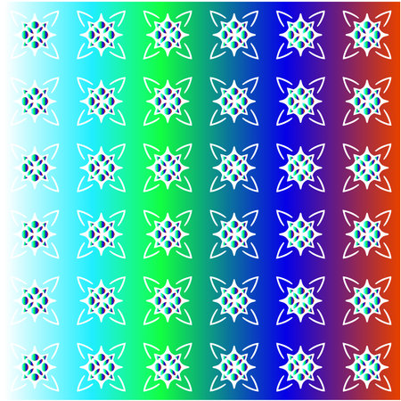 abstract background with colorful patterns. ornament for wallpapers and backgrounds.festive pattern.のイラスト素材