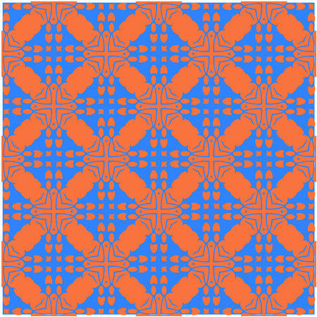 abstract background with blue and orange patterns. ornament for wallpapers and backgrounds.