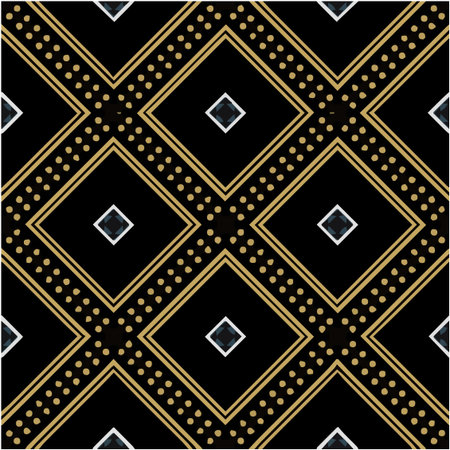 Seamless pattern with multicolored shapes.のイラスト素材