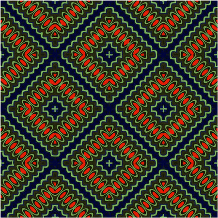 Seamless pattern with multicolored shapes.