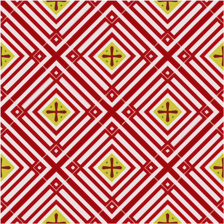 Seamless pattern with multicolored shapes.のイラスト素材