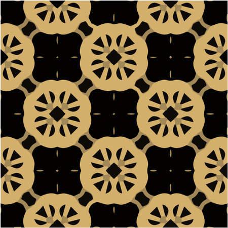 Seamless pattern with multicolored shapes.のイラスト素材