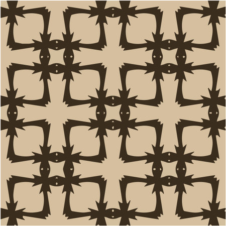 Seamless pattern with multicolored shapes.のイラスト素材