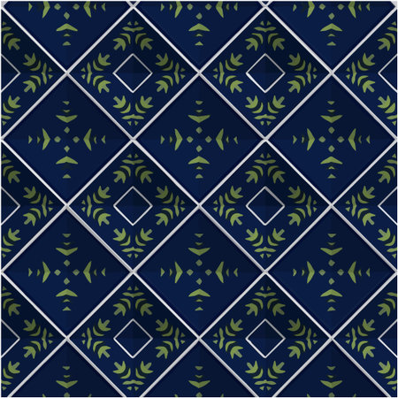 abstract drawing on uneven fabric or paper. seamless background with repeating symmetrical patterns.