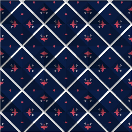 abstract drawing on uneven fabric or paper. seamless background with repeating symmetrical patterns.