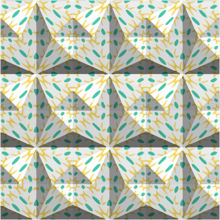 abstract drawing on uneven fabric or paper. seamless background with repeating symmetrical patterns.