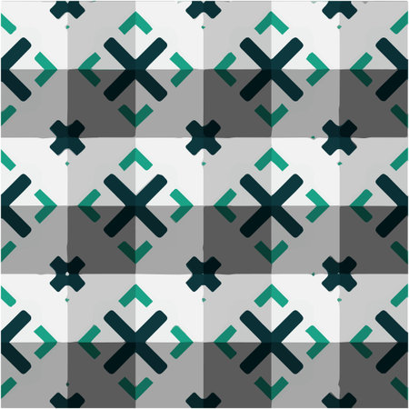 abstract drawing on uneven fabric or paper. seamless background with repeating symmetrical patterns.
