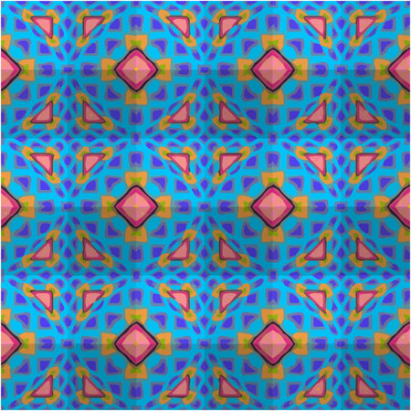 abstract drawing on uneven fabric or paper. seamless background with repeating symmetrical patterns.