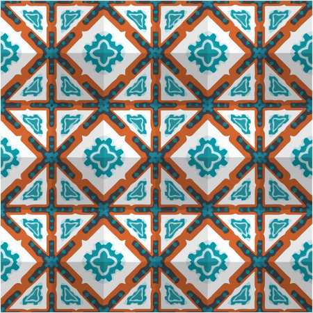 abstract drawing on uneven fabric or paper. seamless background with repeating symmetrical patterns.