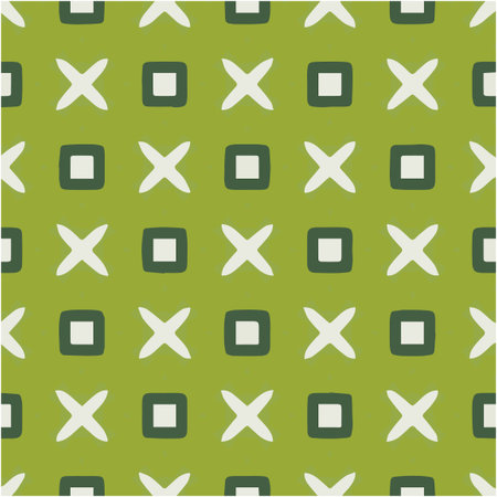 Seamless pattern with multicolored shapes.のイラスト素材