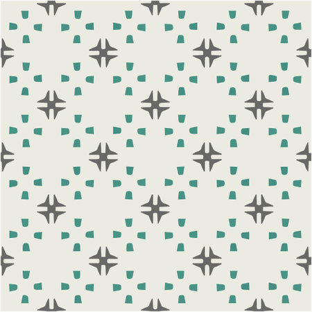 Seamless pattern with multicolored shapes.のイラスト素材