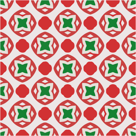 Seamless pattern with multicolored shapesのイラスト素材