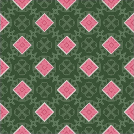Seamless pattern with multicolored shapesのイラスト素材