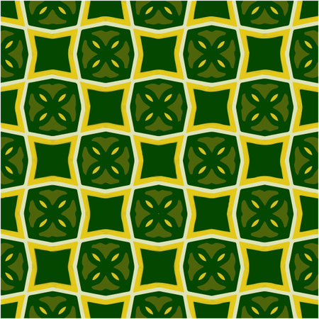 Seamless pattern with multicolored shapesのイラスト素材