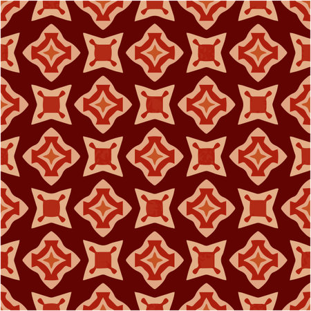 Seamless pattern with multicolored shapesのイラスト素材