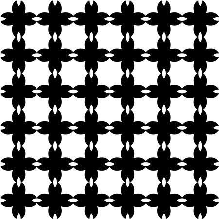 Seamless vector pattern in geometric ornamental style.のイラスト素材