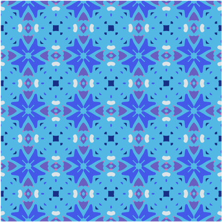 Seamless repeatable abstract pattern background. Perfect for fashion, textile design, cute themed fabric, on wall paper, wrapping paper, fabrics and home decor.のイラスト素材